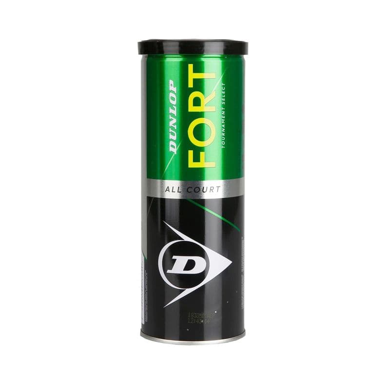 Tarro de Pelotas de Tenis Dunlop Fort All Court X3 Amarillo