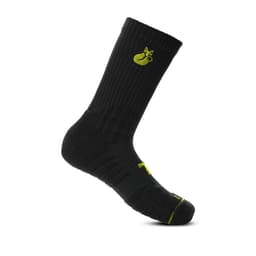 Calcetin Tilki Crew D4 Lehinde Negro/Amarillo Tenis Padel 39/42