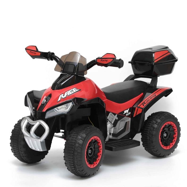 Cuatrimoto a Bateria Quad Lx Roja Bebesit Rojo
