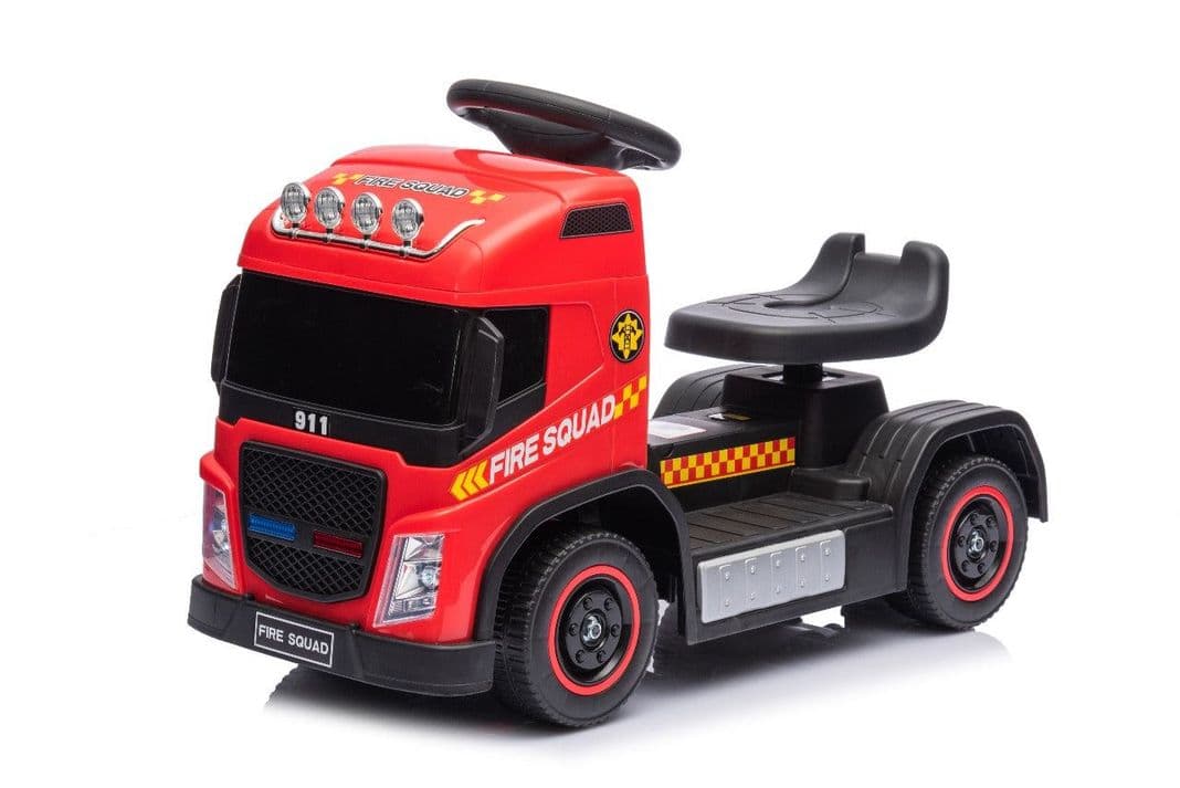 Corre Pasillo Caminador Camion Bombero Bebesit Rojo