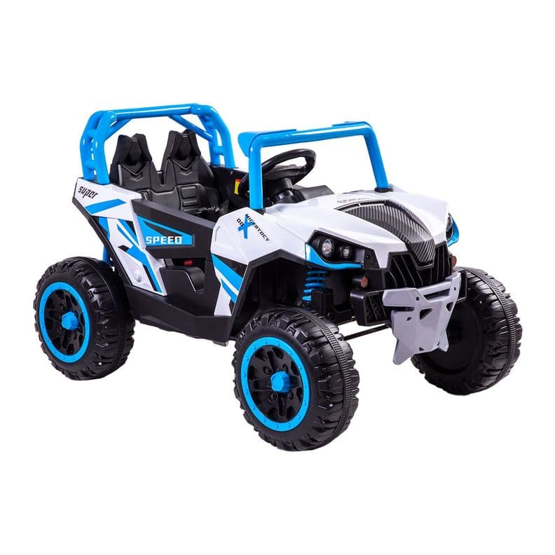 Camioneta Electrica todo terreno Explorer Azul Bebesit