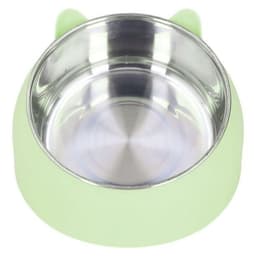 Cuenco Para Mascota Acero Inoxidable Cervical Para Gatos