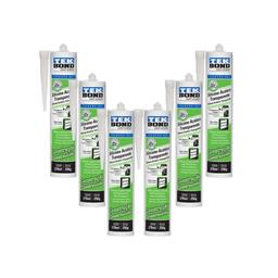 Pack 6 Silicona Acetica Construccion Tekbond 270 Ml Incoloro Transparente