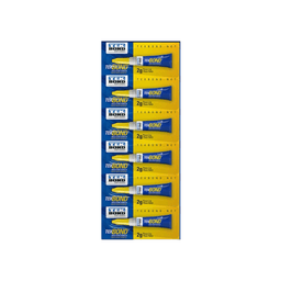 Pack 6 Adhesivo Instantaneo Super Cola Blister Mu Tekbond 2g