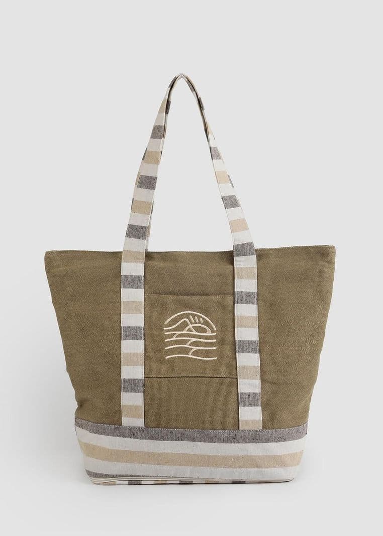 Bolso de Playa Tote SandBag Cafe