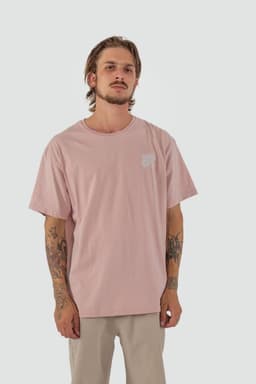 Polera Hombre Organica Classy Rosa Rosado XS