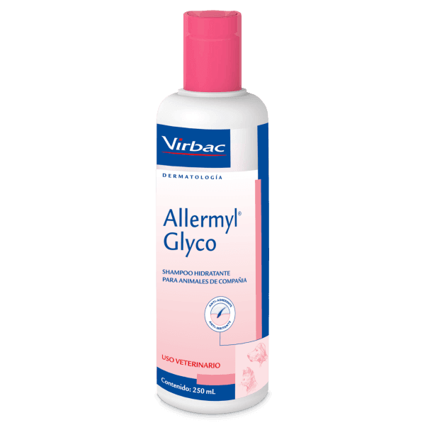Allermyl Glyco 250ml - Shampoo Hidratante para Perros y Gatos