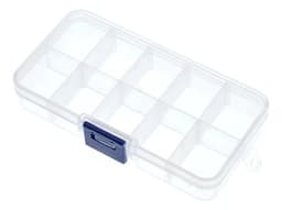 Set 14 Pastilleros Plastico Transparente 10 Division Lau