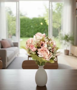 Ramo Floral Decorativo Surtido Adorno Artificial Jhn