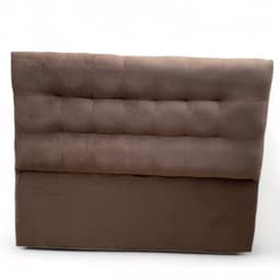 Respaldo De Cama King Valencia Felpa Cafe