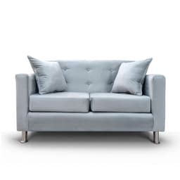 Sofa 2 Cuerpos New Mallorca Felpa Gris