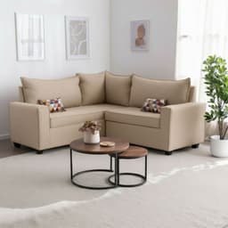 Seccional Tulum 5 cuerpos tela Beige