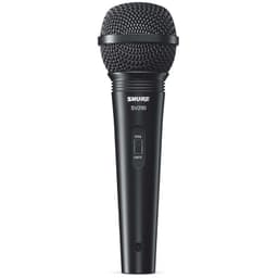 Microfono Vocal Dinamico SV200 Shure Negro