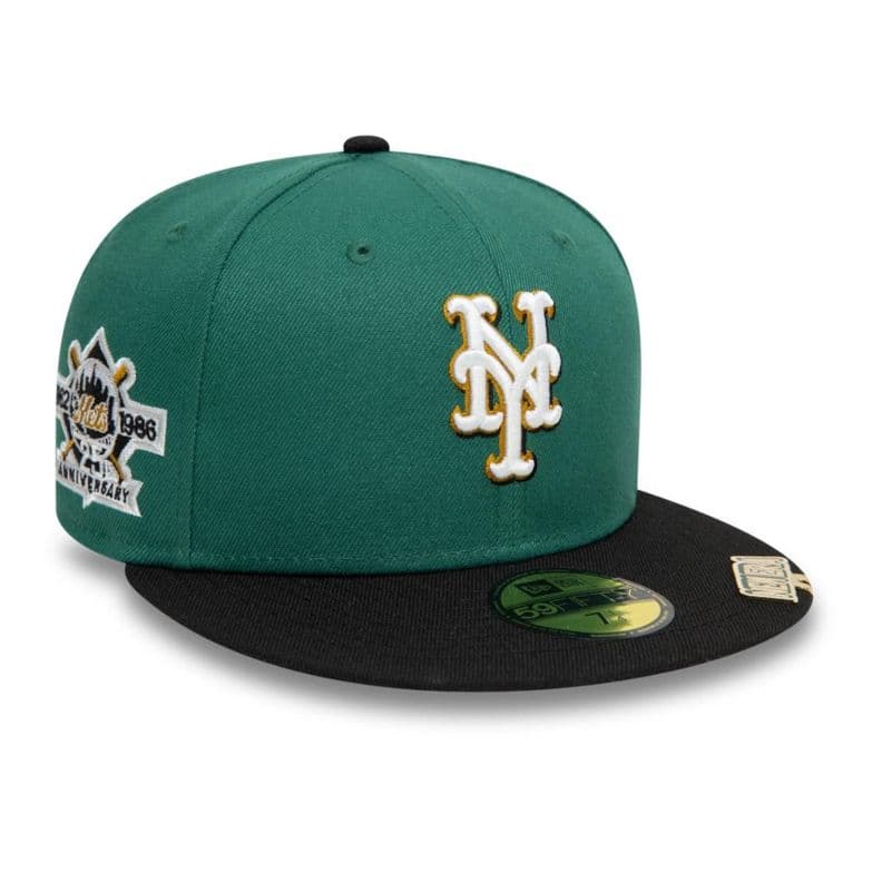 Gorra 59Fifty New York Mets MLB Visor Clip Green Med - 60595321 Verde 7 1/2