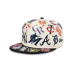 Gorra 9Fifty Mlb Properties All Over MLB All Over Black - 14388317 Blanco M-L
