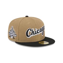Gorro 59fifty MLB Chicago White Sox Canvas Crown Med Beige - 60569756 7 1/4