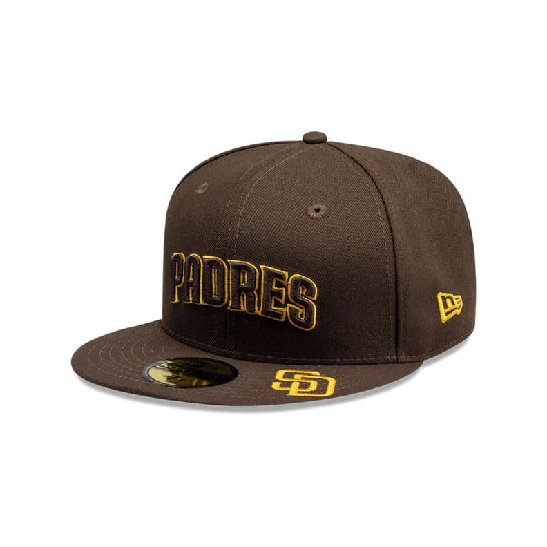 Gorra 59Fifty San Diego Padres MLB Visor Logo Black - 14391627 Negro 7