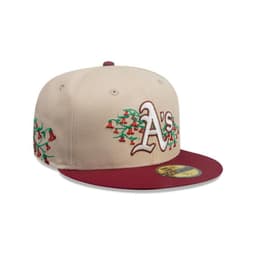Gorra 59Fifty Oakland Athletics MLB City Elements Beige - 60768702 7 5/8