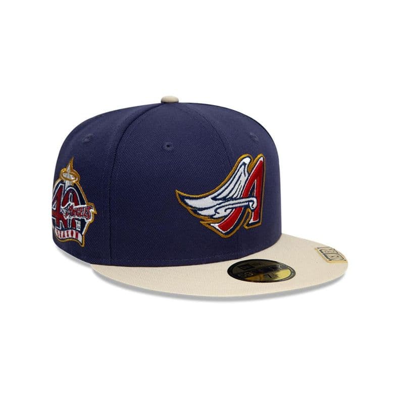 Gorra 59Fifty Anaheim Angels MLB Visor Clip Navy - 60595323 Azul 7 1/4