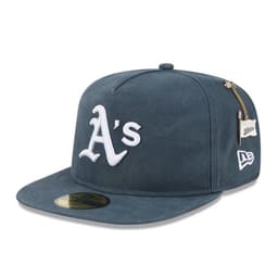 Gorra 59Fifty Oakland Athletics Championshio Side Flag Blue - 60640955 Azul 7