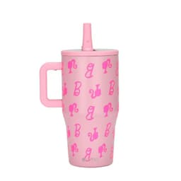 Vaso Termico Tumbler Mug Barbie Vibes 590ml Acero Inox UMA Rosado