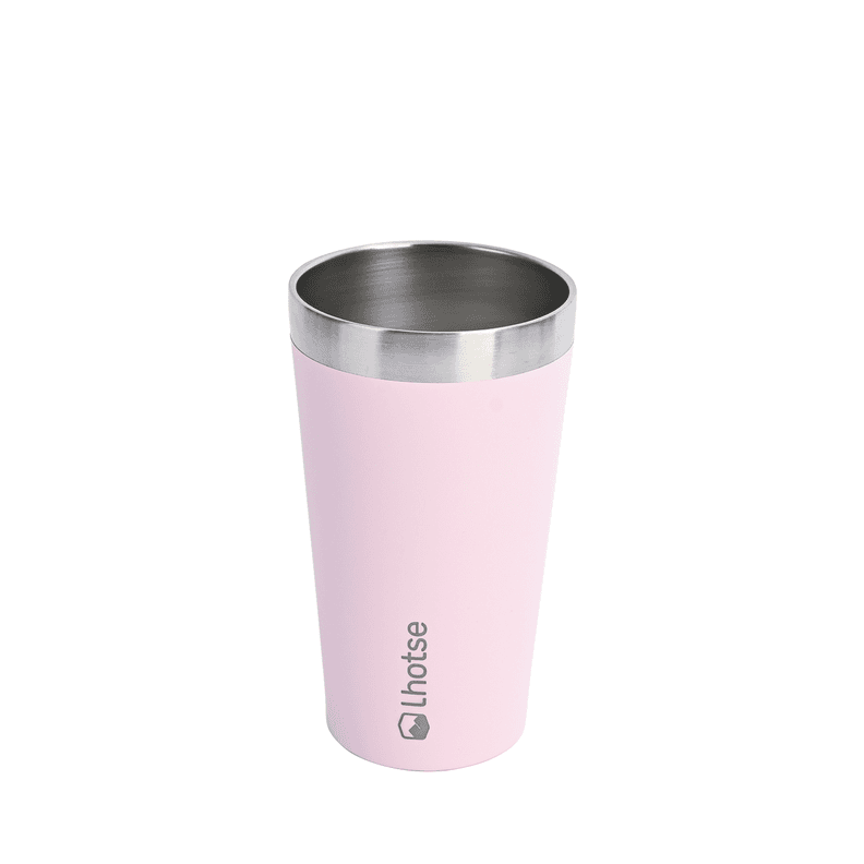 Vaso Termico Insulado Camping 480ml Rosado