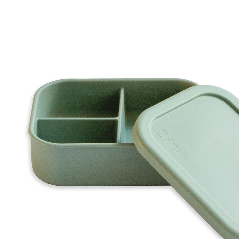 Contenedor Plastico Hermetico Bento Box Verde