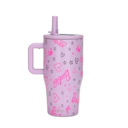 Vaso Termico Tumbler Mug Barbie Love 590ml Acero Inox UMA Morado