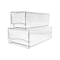 Pack Organizador Refrigerador Drenaje S + L Simplit Blanco