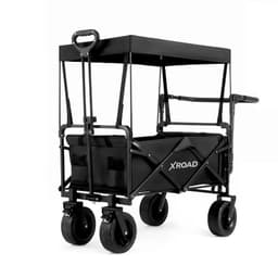 Carro de Transporte con Techo 150 KG Negro Xroad