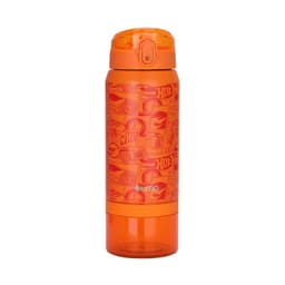 Botella Termica Ninos Hot Wheels Comic 2 en 1 590ml Acero Inox UMA Naranjo