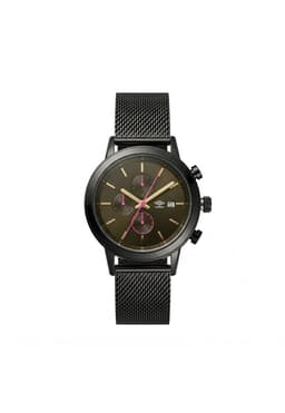 Reloj Analogo Hombre Umbro Plus Negro UMBP-1500-199
