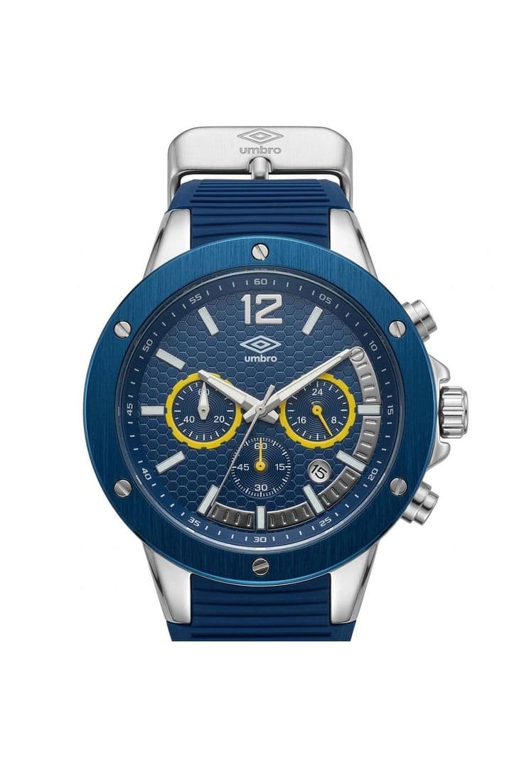 Reloj Analogo Hombre Umbro Plus Azul UMBP-1500-175