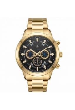 Reloj Analogo Hombre Umbro Plus Dorado UMBP-1500-101