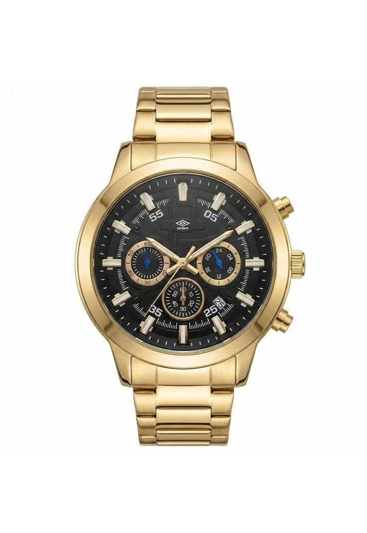 Reloj Analogo Hombre Umbro Plus Dorado UMBP-1500-101