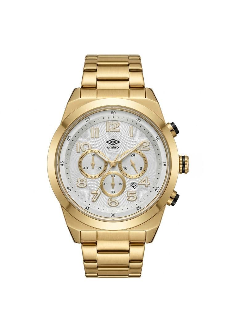 Reloj Analogo Hombre Umbro Plus Dorado UMBP-1500-126