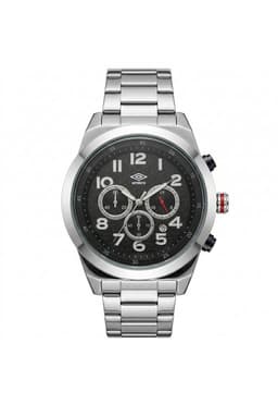 Reloj Analogo Hombre Umbro Plus Plateado UMBP-1500-122