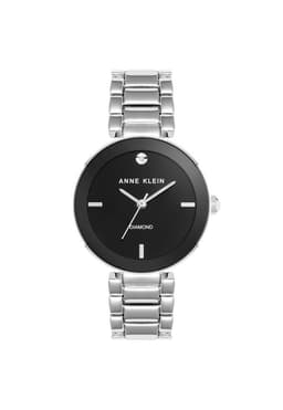 Reloj Analogo Mujer Anne Klein Plat.AK-1363BKSV Plata