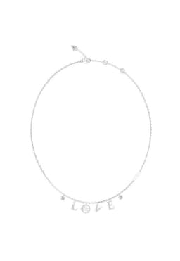 Collar Guess JUBN05032JWRHT-U Plateado Plata
