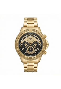 Reloj Analogo Hombre Umbro Plus Dorado UMBP-1500-67