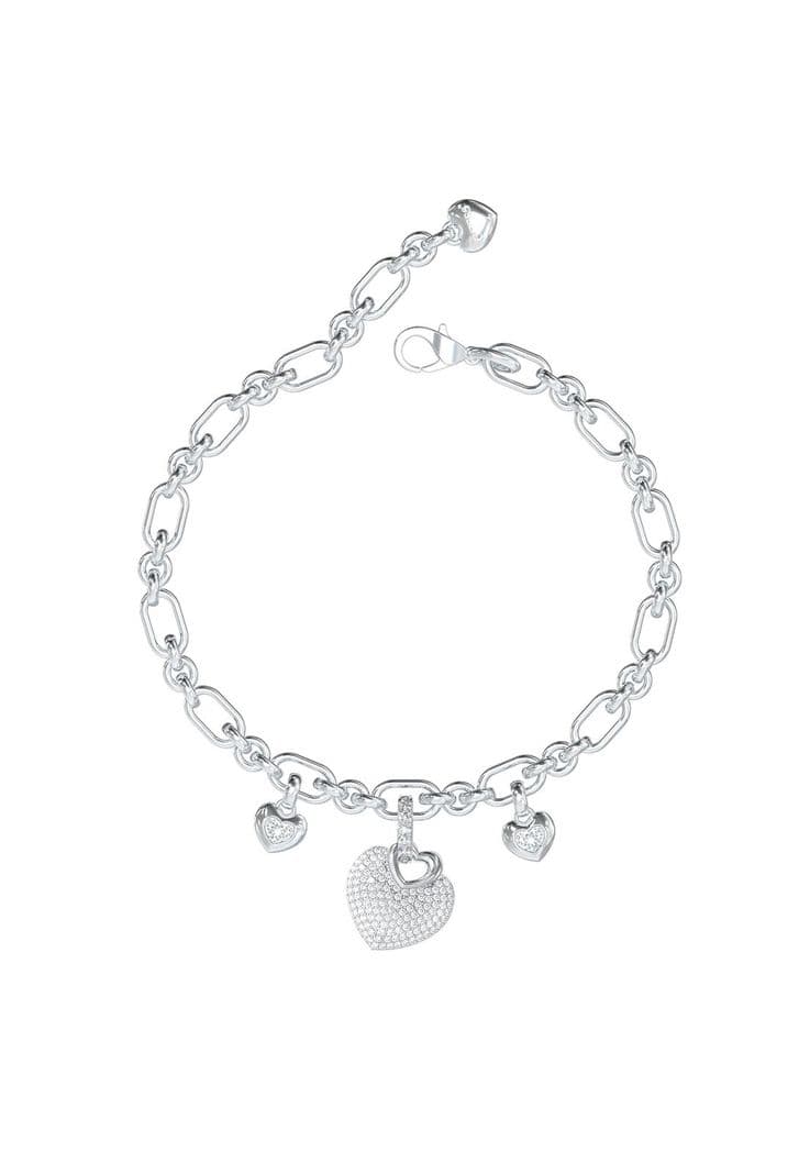 Pulsera Guess JUBB05211JWRHL Plateada Plata