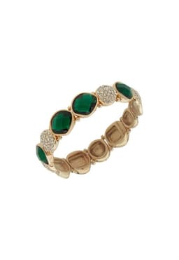Pulsera Anne Klein Dorado y Verde 01B00876