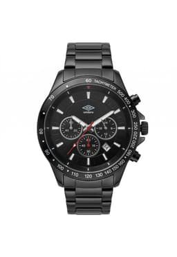 Reloj Analogo Hombre Umbro Plus Negro UMBP-1500-158