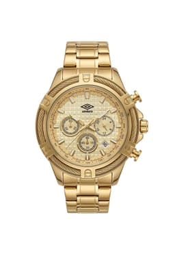 Reloj Analogo Hombre Umbro Plus Dorado UMBP-1500-129