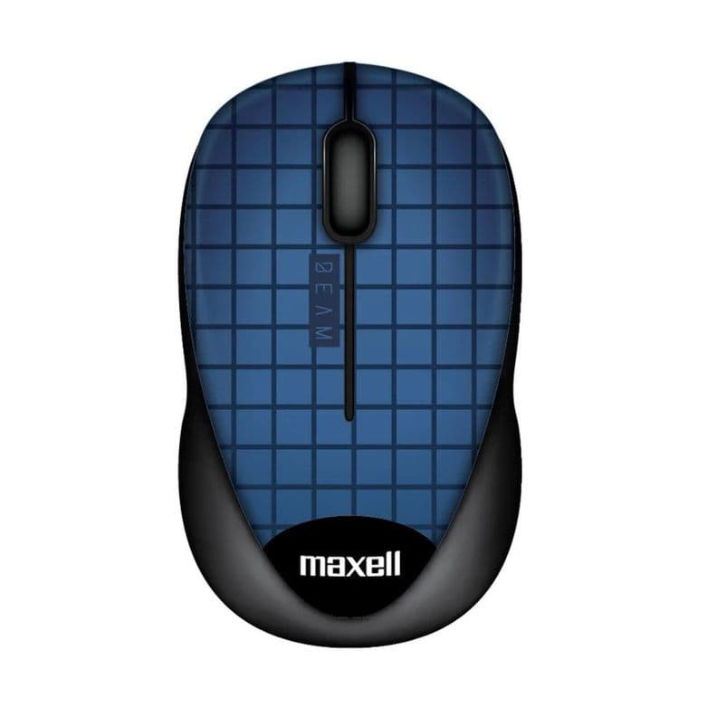 Mouse Optico Inalambrico Trace 1600 DPI 2.4GHz Maxell Azul
