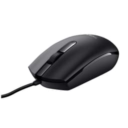 Mouse Optico Con Cable USB Ambidiestro Basi Trust Negro