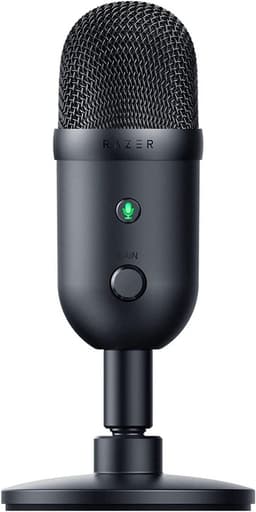 Microfono USB Razer Seiren V2 X: Microfono de condensador de 25 mm Negro
