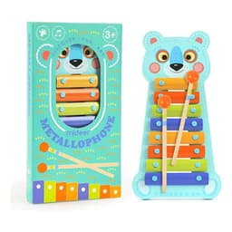 Metalofono Infantil Mideer Turquesa