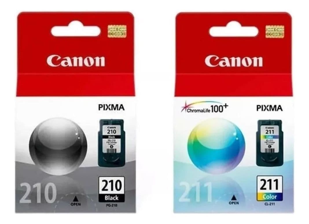 Cartuchos de Tinta Canon PG-210/CL-211 Original Pack