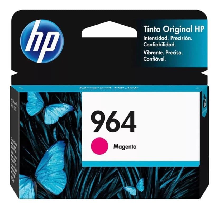 Cartucho de Tinta hp 964 Magenta Original Rojo